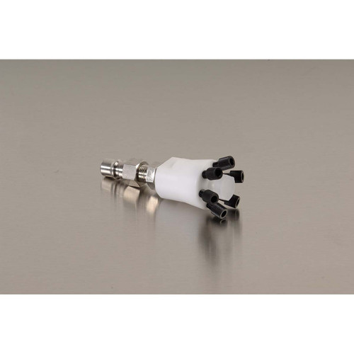 JUSTRITE MFG COMPANY 28177 POLY MANIFOLD W/STAINLESS STEEL FITTING