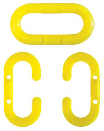 MR. CHAIN 30702-10 CHAIN LINK 1-1/2 IN. YELLOW ACETAL PK 10