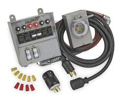 RELIANCE 31406CRK MANUAL TRANSFER SWITCH,30A,125/250V