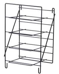 FEND-ALL 32-000402-0000 EYEWASH CARTRIDGE WALL RACK BLACK