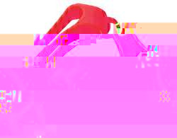 ERGODYNE 3405-29WP14 E5405 GLOVE CLIP RED 4 IN.