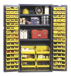 DURHAM MFG CO 3501-BDLP-102-3S-95 DURHAM STORAGE BIN CABINET 501-BDLP-102-