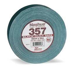NASHUA 357-15R452 DUCT TAPE 48MM X 55M 13 MIL BLACK
