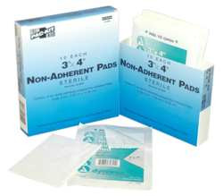 PAC-KIT 3-605G GAUZE PAD STERILE WHITE NO GAUZE PK10