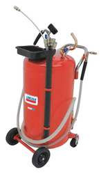 LINCOLN 3637 FLUID EVACUATOR RED STEEL