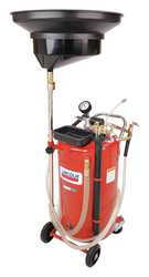 LINCOLN 3639 FLUID DRAIN/EVACUATOR COMBO RED STEEL