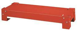 DURHAM MFG CO 364-17 BASE FOR BIN STORAGE UNIT,D 12 1/4,RED
