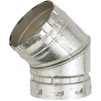 AMERICAN METAL 3E45 3IN AMERI 45DEG ELBOW - 2WALL