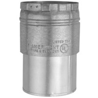 AMERICAN METAL 3EDC DRAFT HOOD CONNECTOR 3IN