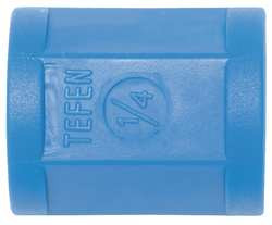 TEFEN 40657 FEMALE PIPE COUPLINGS 1/4 PK3