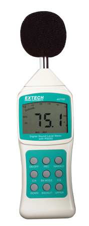 EXTECH 407750-NIST SOUND METERS; METER TYPE: SOUND LEVEL ME