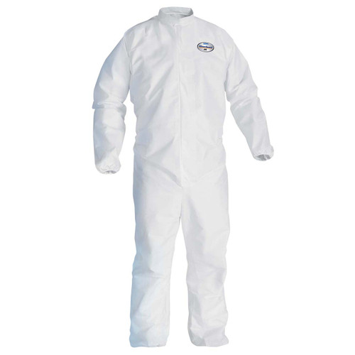 KIMBERLY CLARK 41493 A45 COVERALL ELASTIC WRIST ANK LG