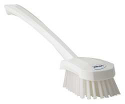 VIKAN 41865 REMCO 41865 WHITE STIFF LONG HANDLE 16.3