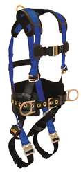 CONDOR USA INC 45J274 H3934 FULL BODY HARNESS XL 425 LB. BLUE/