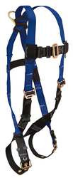 CONDOR USA INC 45J280 FULL BODY HARNESS XL 425 LB. BLUE/BLK
