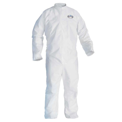 KIMBERLY CLARK 46003 LARGE KLEENGUARD EXTRA WHITE COVERALL ZI