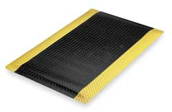 NOTRAX 479S0035YB-RS ANTIFATIGUE MAT 3 FT X 5 FT. BLK W/YLW