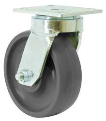 RWM 48-SWB-0420-S PLATE CASTER,4" WHEEL DIA.