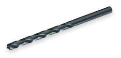 CHICAGO-LATROBE 49725 TAPER LENGTH DRILL 25/64 HSS BLACK OXIDE