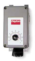 DAYTON 4LZ95 LINE VOLT MECHANICAL TSTAT 120 TO 277VAC