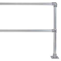 HOLLAENDER 50320 HANDRAIL EXTENSION,4 FT,ALUMINUM MIL