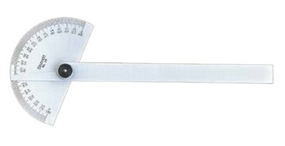 L.S. STARRETT 50672 C183 PROTRACTOR SATIN CH