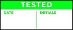 ELECTROMARK 51048 QUALITY INSPECTION LABEL 5/8 IN H PK350