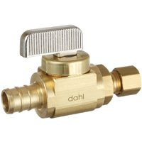 DAHL BROTHERS CANADA 521-PX3-30-BAG VLV BRS 1/2IN PEXX1/4INCOMP
