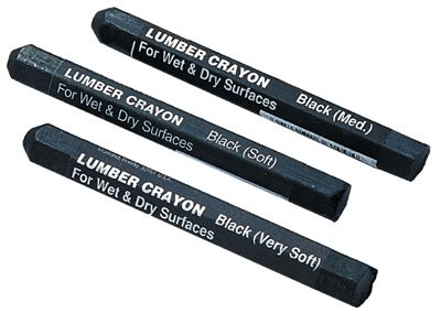DIXON TICONDEROGA CO. 52300 CRAYON,LUMBER,12CT,WH