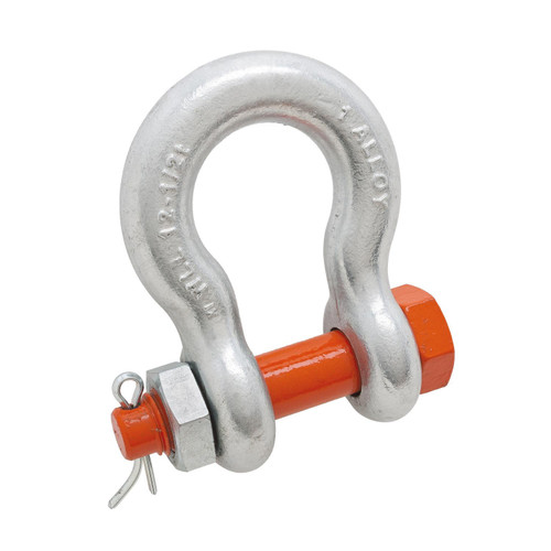 APEX TOOL GROUP 5390895 ANCHOR SHACKLE - BOLT TYPE 1/2" - H/G - 
