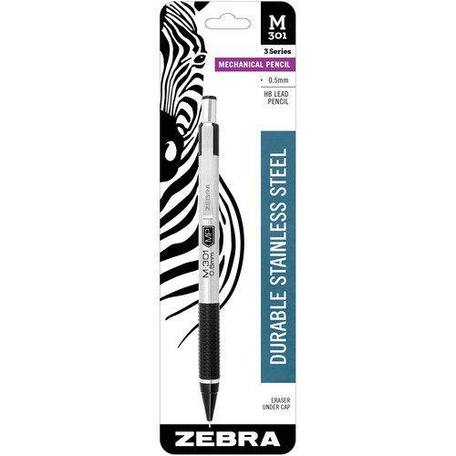 ZEBRA PEN 54011 PENCIL,MECH,.5MM,M301,BK