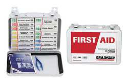 ACME UNITED 54581 FIRST AID KIT UNITIZED WHITE 20 PEOPLE