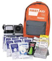 ACME UNITED 54594 EMERGENCY MEDICAL KIT ORANGE FABRIC