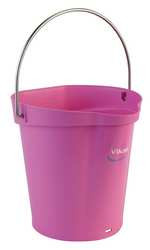 VIKAN 56881 PAIL 1.5 GAL. 10IN POLYPROPYLENE PINK