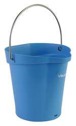 VIKAN 56883 PAIL 1.5 GAL. 10IN POLYPROPYLENE BLUE