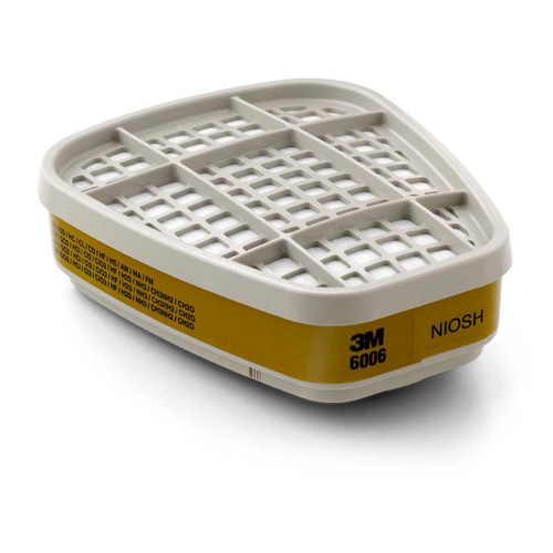 3M 6006 CHEMICAL CARTRIDGE OLIVE BAYONET PK 2