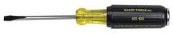 KLEIN TOOLS 6024DD DEMO SCREWDRIVER SLOTTED 1/4 IN 9 IN L