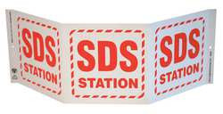 ZING ENTERPRISES, LLC 6055 ZING ECO GHS TRIVIEW SIGN SDS STATION 20