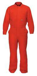 CHICAGO PROTECTIVE APPAREL 605-IND-O-2XL FLAME-RESISTANT COVERALL ORANGE 2XL