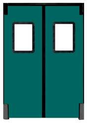 CHASE 6084RDJAD H1831 SWINGING DOOR 7 X 5 FT JADE POLYET