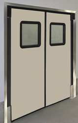 CHASE 6084RDXHDBEI H1836 SWINGING DOOR 7 X 5FT BEIGE POLYET