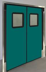 CHASE 6084RDXHDJAD H1836 SWINGING DOOR 7 X 5 FT JADE POLYET