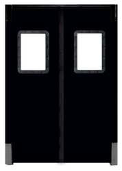 CHASE 6096RDBLA H1834 SWINGING DOOR 8 X 5FT BLACK POLYET