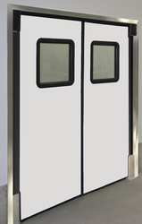 CHASE 6096RDXHDWHI H1838 SWINGING DOOR 8 X 5FT WHITE POLYET