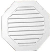 CANPLAS INC 626058-00 GABLE VENT 18IN OCTAGON