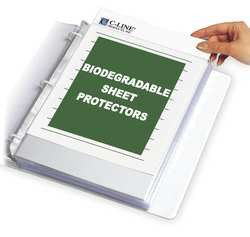 C-LINE PRODUCTS 62607 PROTECTOR,SHT,PLY,BIODG,50