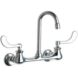 CHICAGO FAUCETS 631-ABCP GN KITCHEN FAUCET 2.2 GPM 3-1/2IN SPOUT