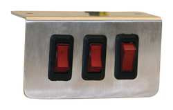 BUYERS PRODUCTS 6391003 SWITCH PANEL ALUMINUM
