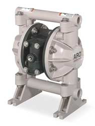 ARO 66605J-344 DOUBLE DIAPHRAGM PUMP,AIR OPERATED,150F
