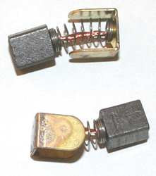 DAYTON 6YHY7 MOTOR BRUSH SET 1/4 IN L 3/16 IN W PK2